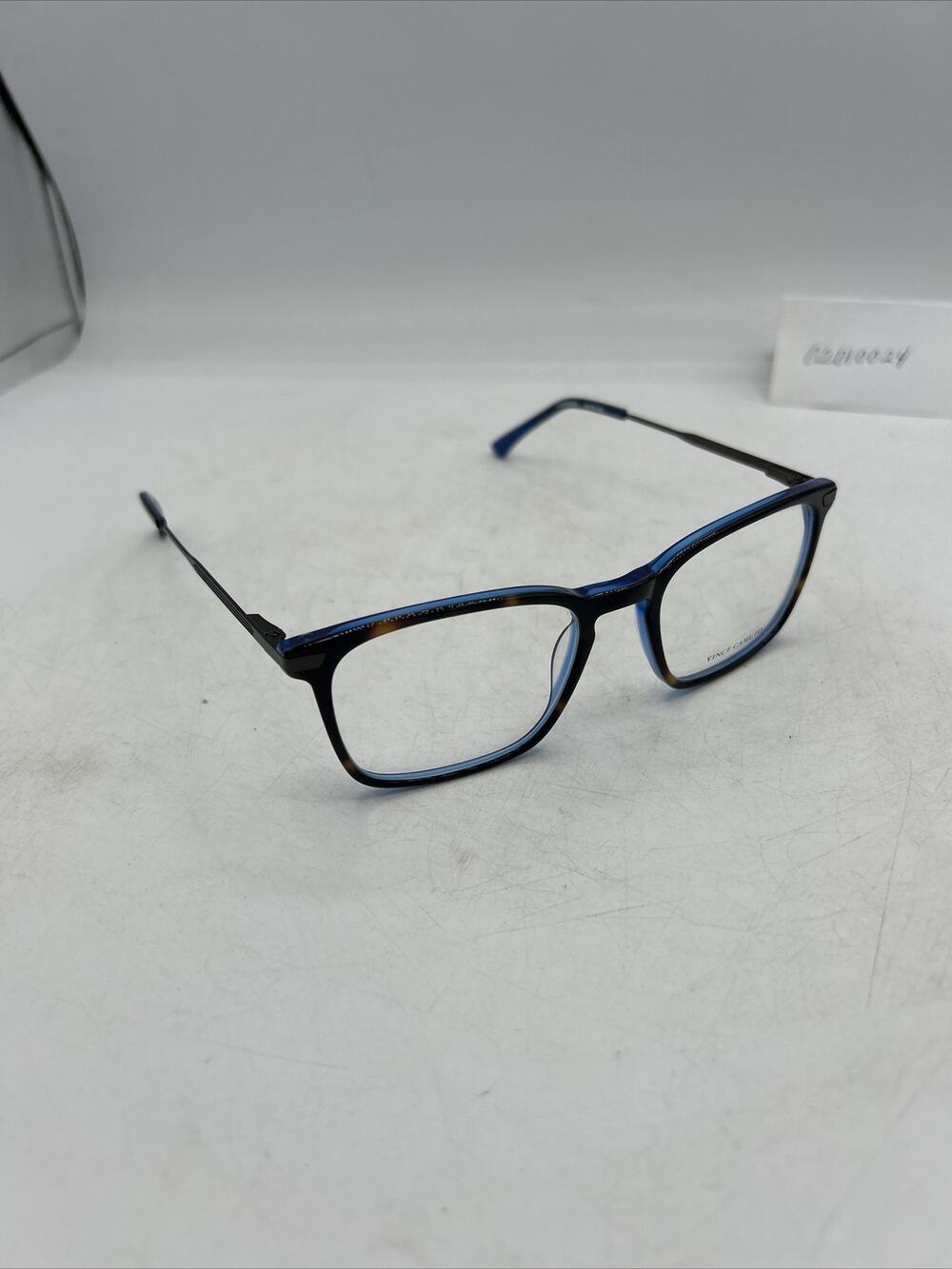 Vince Camuto VG279 OXBL Onyx Black / Blue Mens Eyeglasses 53 19 145